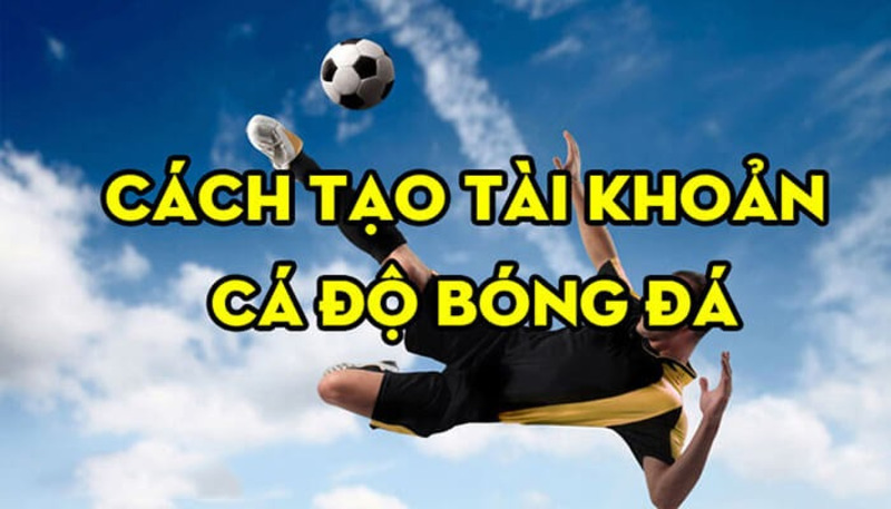 Cách tạo tài khoản cá độ qua mạng hay nhất 